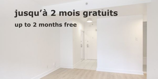 Appartement 2 1/2 Centre-ville - Montréal 1 545 $/mois. Appartement à louer Centre-ville - Montréal