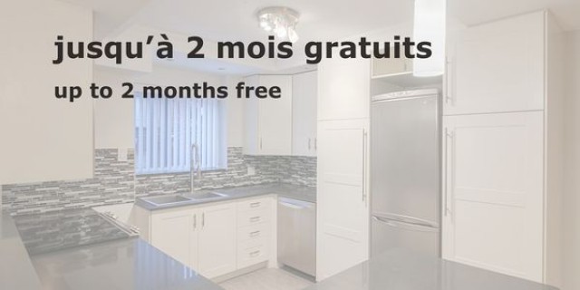 Appartement 4 1/2 Centre-ville - Montréal 2 285 $/mois. Appartement à louer Centre-ville - Montréal