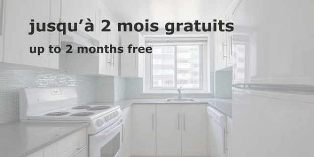 Downtown - Montreal Apartment 2 b. $2,495/month. Apartment for rent in Downtown - Montreal