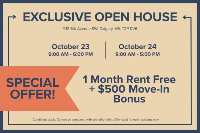 Appartement 2 1/2 Calgary 1 360 $/mois. Appartement à louer Calgary