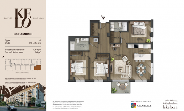 Appartement 5 1/2 Ville de Québec 2 865 $/mois. Appartement à louer Ville de Québec