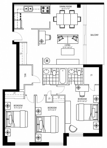 St. Catharines Apartment 3 b. $2,315/month. Apartment for rent in St. Catharines