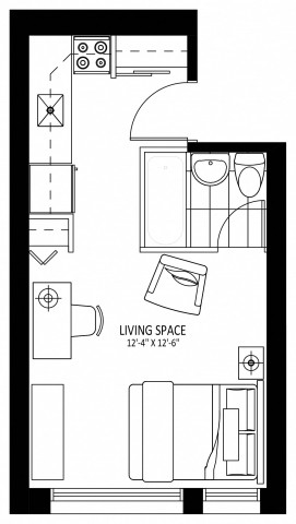 Appartement 1 1/2 Hamilton 1 599 $/mois. Appartement à louer Hamilton