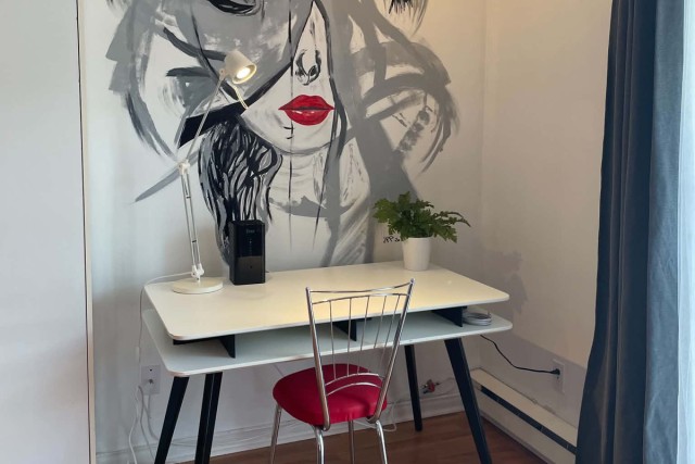  2 1/2 Plateau Mont-Royal 55 $/jour. Appartement à louer Plateau Mont-Royal