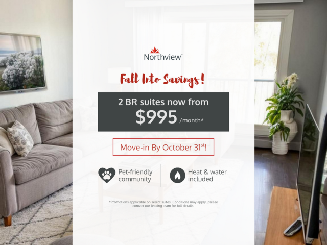 Appartement 2 1/2 Fort McMurray 955 $/mois. Appartement à louer Fort McMurray