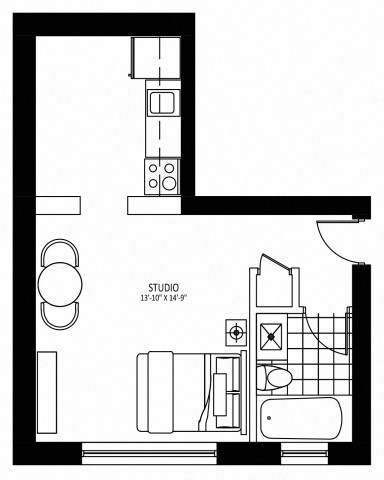 Appartement 1 1/2 Hamilton 1 549 $/mois. Appartement à louer Hamilton