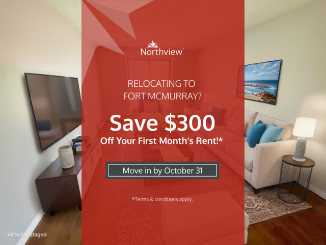 Fort McMurray Apartment 2 b. $1,235/month. Apartment for rent in Fort McMurray