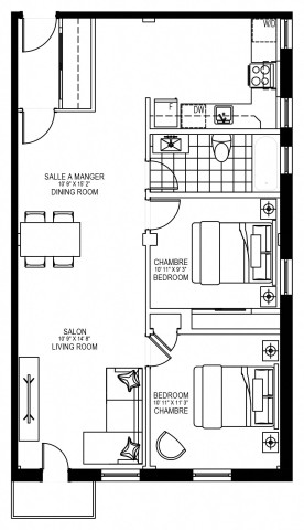 Appartement 4 1/2 Westmount 2 069 $/mois. Appartement à louer Westmount