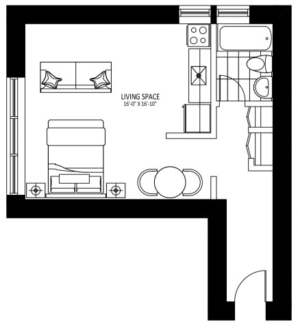Ottawa Apartment Studio $1,475/month. Apartment for rent in Ottawa