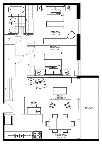 Appartement 4 1/2 St. Catharines 2 079 $/mois. Appartement à louer St. Catharines