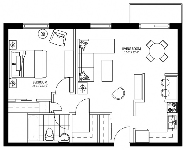 Appartement 2 1/2 St. Catharines 1 899 $/mois. Appartement à louer St. Catharines