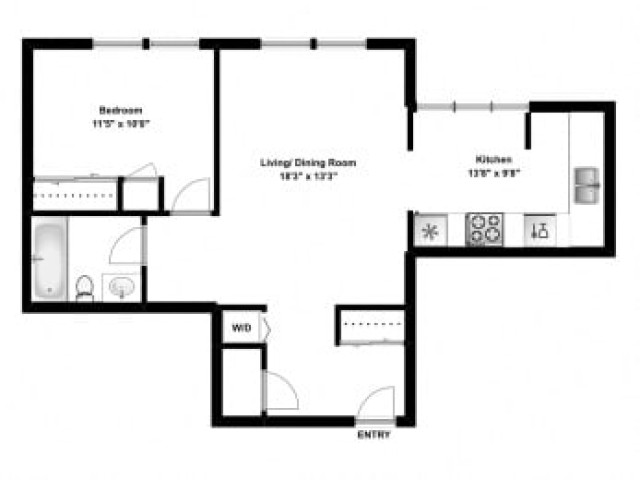 Appartement 2 1/2 Grand Toronto 2 350 $/mois. Appartement à louer Grand Toronto