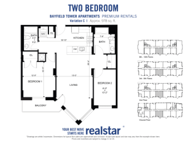 Appartement 4 1/2 Barrie 2 595 $/mois. Appartement à louer Barrie