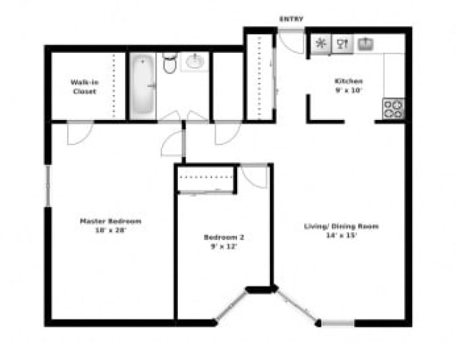 Ottawa Apartment 2 b. $1,955/month. Apartment for rent in Ottawa