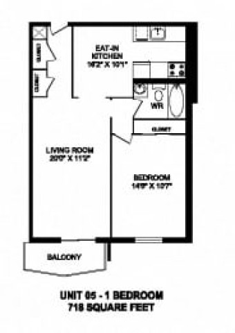 Waterloo Apartment 1 b. $1,495/month. Apartment for rent in Waterloo