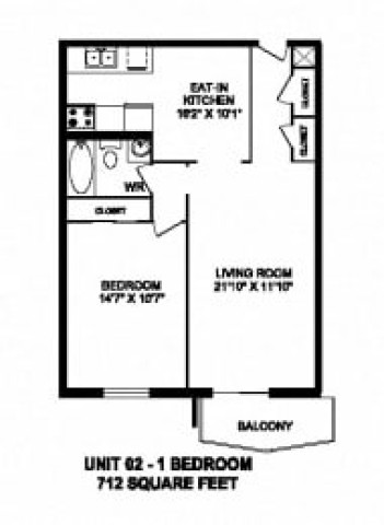 Waterloo Apartment 1 b. $1,575/month. Apartment for rent in Waterloo