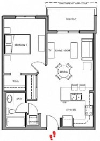 Edmonton Apartment 1 b. $1,560/month. Apartment for rent in Edmonton