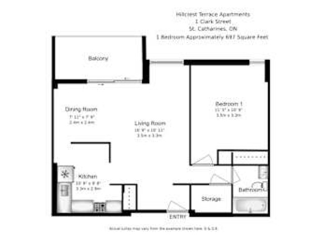 St. Catharines Apartment 1 b. $1,550/month. Apartment for rent in St. Catharines