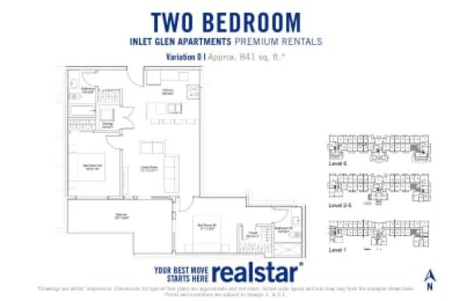 Appartement 4 1/2 Vancouver 2 725 $/mois. Appartement à louer Vancouver