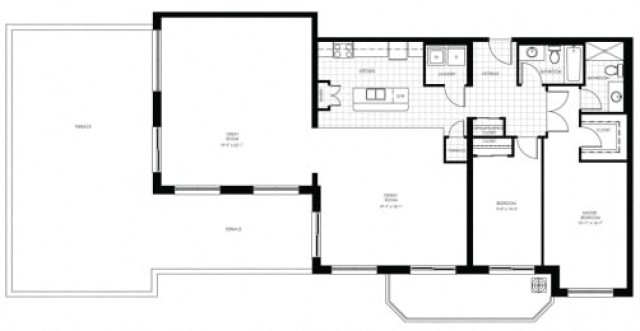 London Apartment 2 b. $3,125/month. Apartment for rent in London