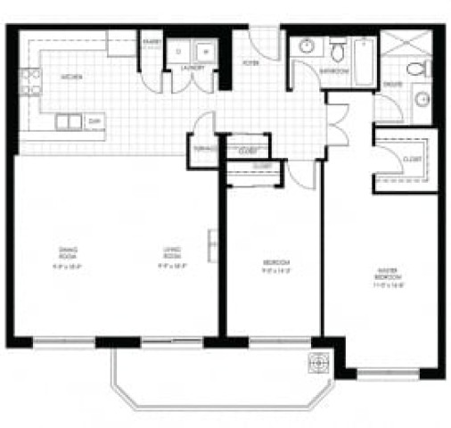 London Apartment 2 b. $2,505/month. Apartment for rent in London