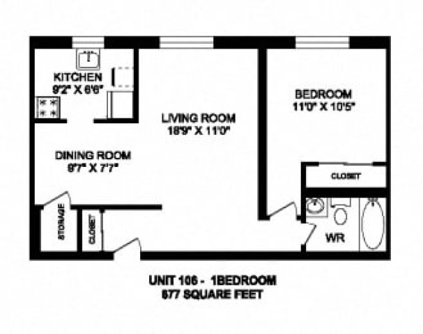 Appartement 2 1/2 Kingston 1 650 $/mois. Appartement à louer Kingston