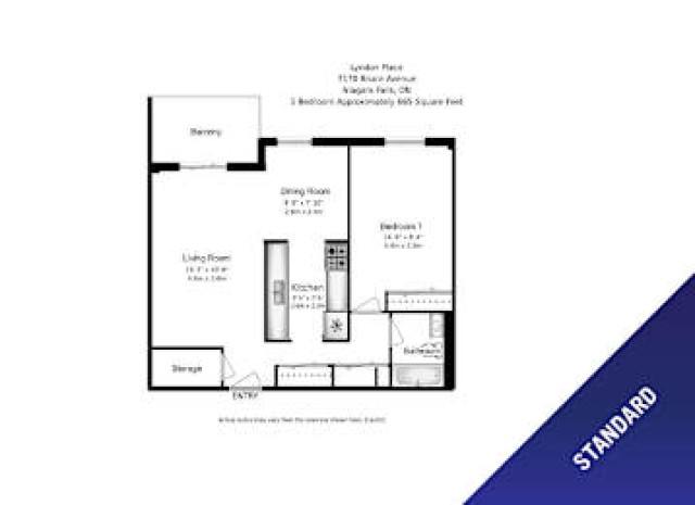 Appartement 2 1/2 St. Catharines 1 795 $/mois. Appartement à louer St. Catharines