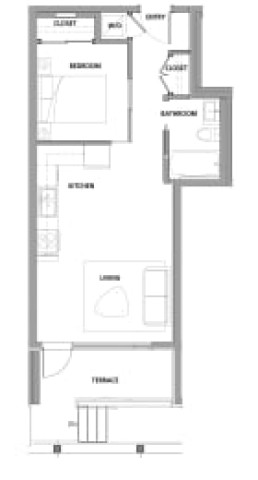 Appartement 2 1/2 Vancouver 2 195 $/mois. Appartement à louer Vancouver