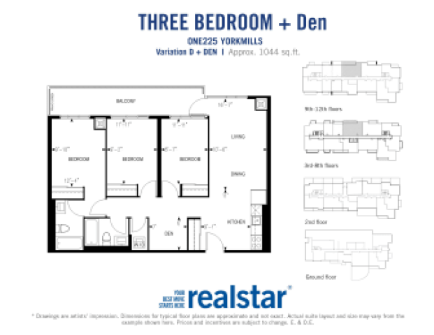 Appartement 5 1/2 Grand Toronto 2 875 $/mois. Appartement à louer Grand Toronto