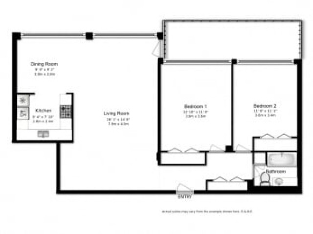 Appartement 4 1/2 London 1 795 $/mois. Appartement à louer London