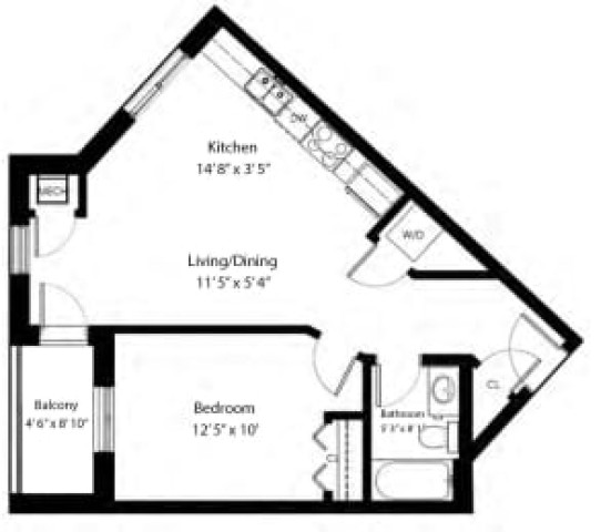 Waterloo Apartment 1 b. $1,775/month. Apartment for rent in Waterloo