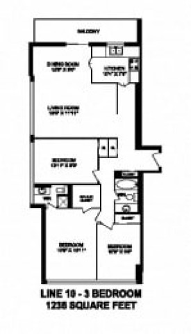 Appartement 5 1/2 Grand Toronto 2 650 $/mois. Appartement à louer Grand Toronto