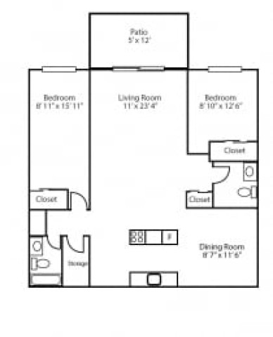 Appartement 4 1/2 Waterloo 2 195 $/mois. Appartement à louer Waterloo