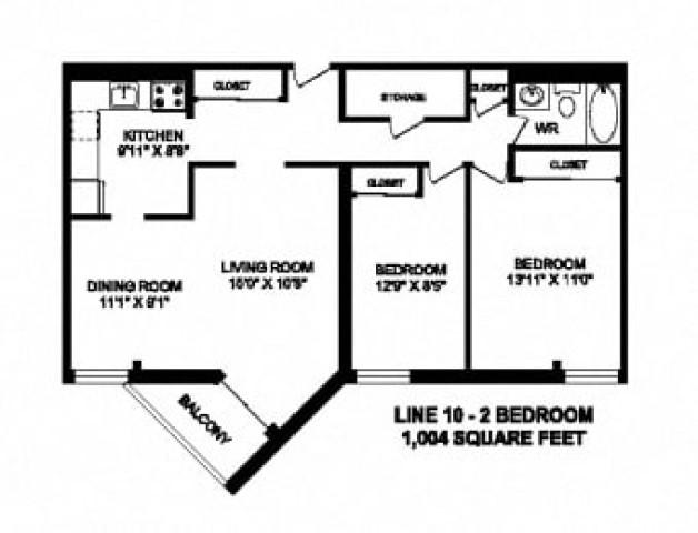 Appartement 4 1/2 London 1 875 $/mois. Appartement à louer London