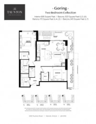 Mississauga Apartment 2 b. $3,355/month. Apartment for rent in Mississauga