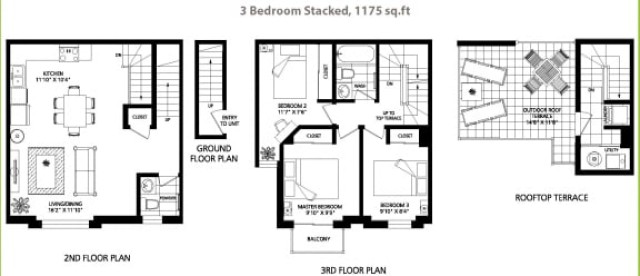 Appartement 5 1/2 Grand Toronto 3 025 $/mois. Appartement à louer Grand Toronto