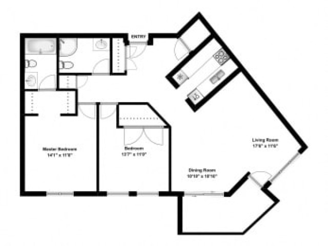 Appartement 4 1/2 Edmonton 2 025 $/mois. Appartement à louer Edmonton