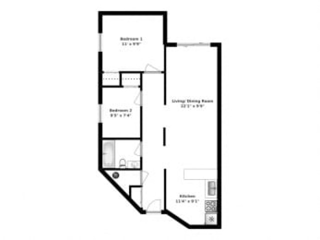 Oshawa Apartment 2 b. $2,050/month. Apartment for rent in Oshawa