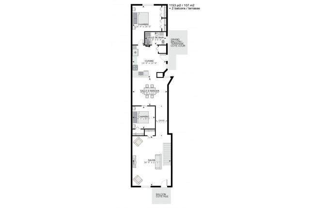 Appartement 5 1/2 Plateau Mont-Royal 2 600 $/mois. Appartement à louer Plateau Mont-Royal