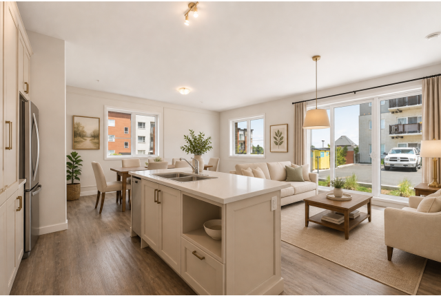 Condo 4 1/2 Châteauguay 2 125 $/mois. Appartement à louer Châteauguay