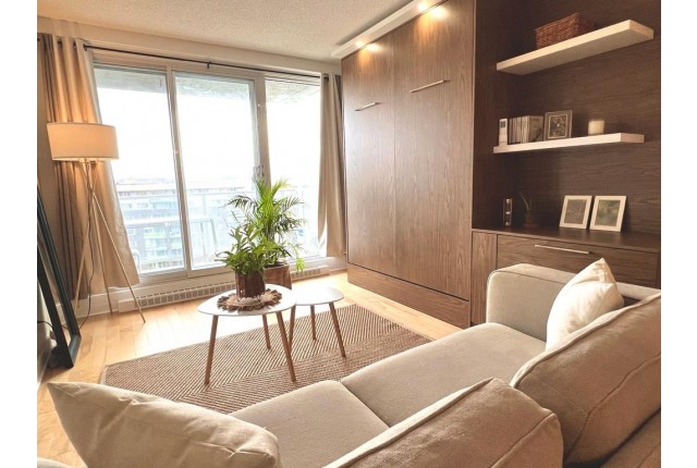 Ahuntsic and Cartierville Condo Studio $1,500/month. Apartment for rent in Ahuntsic and Cartierville