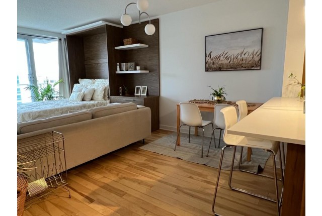 Ahuntsic and Cartierville Condo Studio $1,500/month. Apartment for rent in Ahuntsic and Cartierville