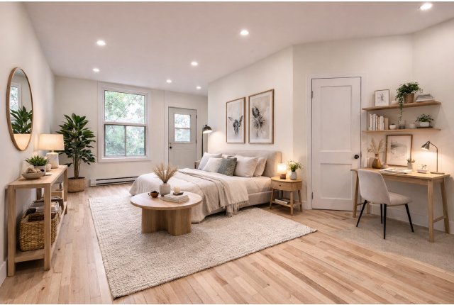 Plex 1 1/2 Nouveau-Rosemont et Mercier 1 050 $/mois. Appartement à louer Nouveau-Rosemont et Mercier