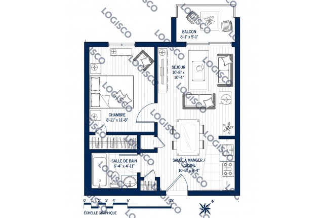 Appartement 3 1/2 Ville de Québec 945 $/mois. Appartement à louer Ville de Québec