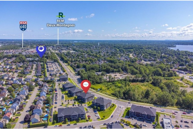 Condo 4 1/2 Deux-Montagnes 1 850 $/mois. Appartement à louer Deux-Montagnes